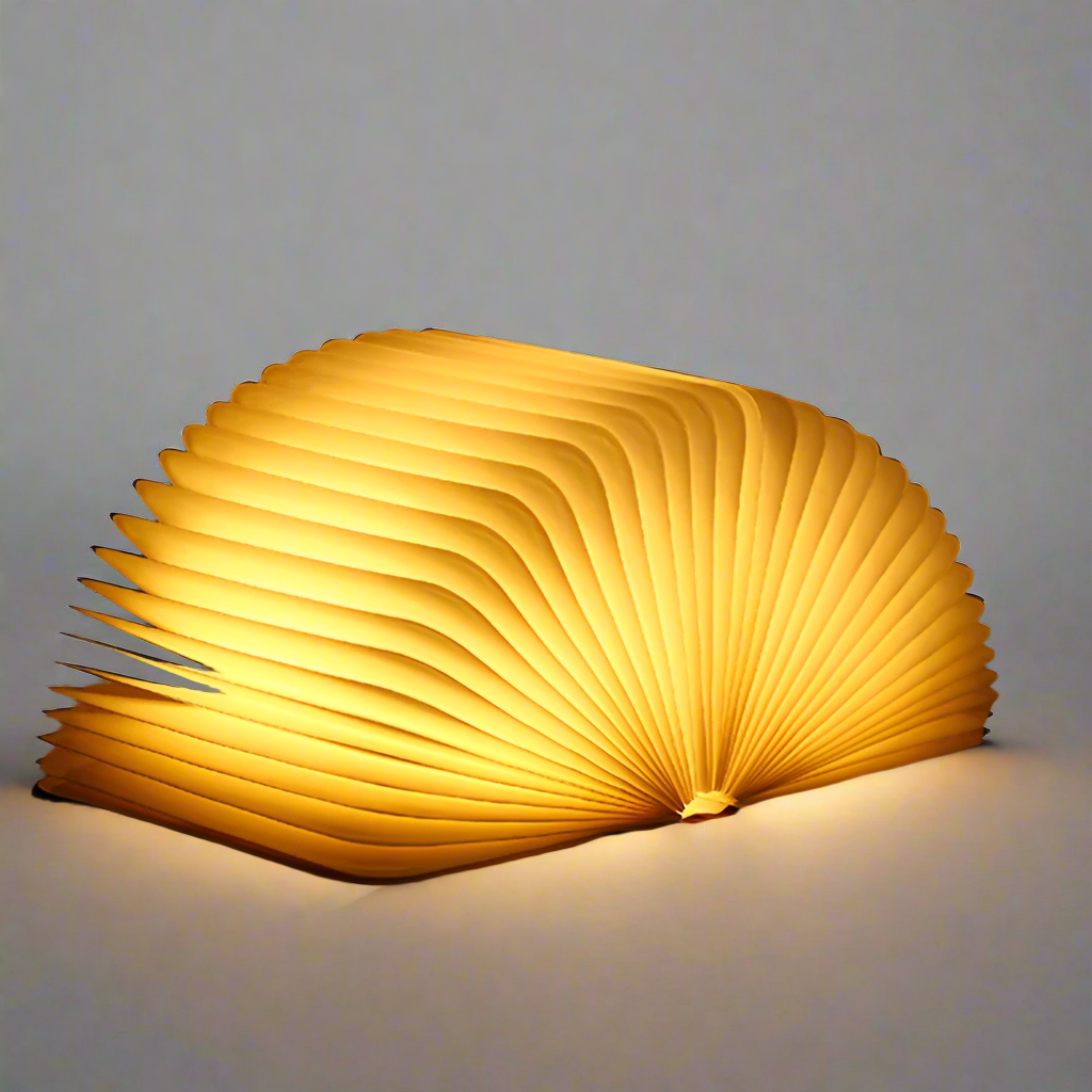 Decorative Book-Shaped LED Table Lamp with Touch Control