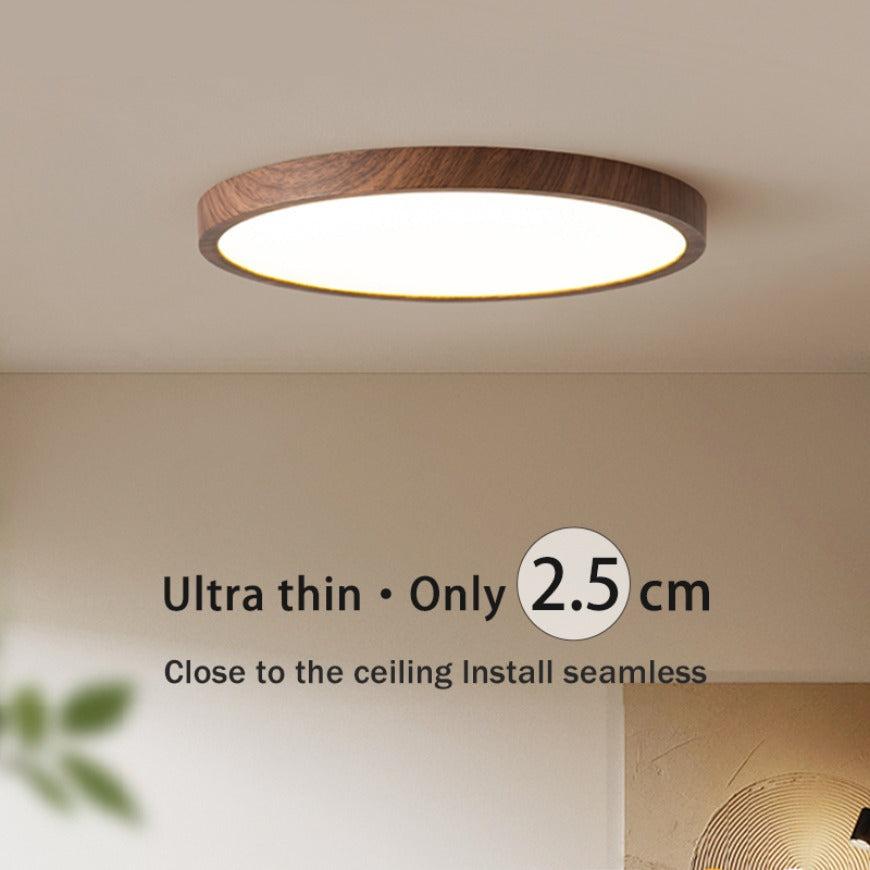 Slim Circular Ceiling Light Dimmable LED with Three Lighting Modes