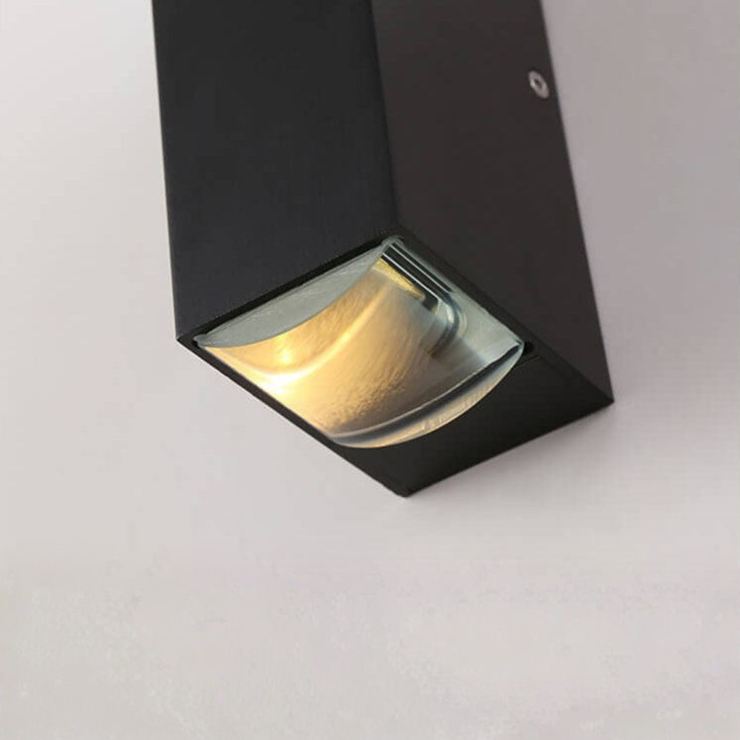 Outdoor Wall Mounted LED Light Modern Rectangular Patio Lighting
