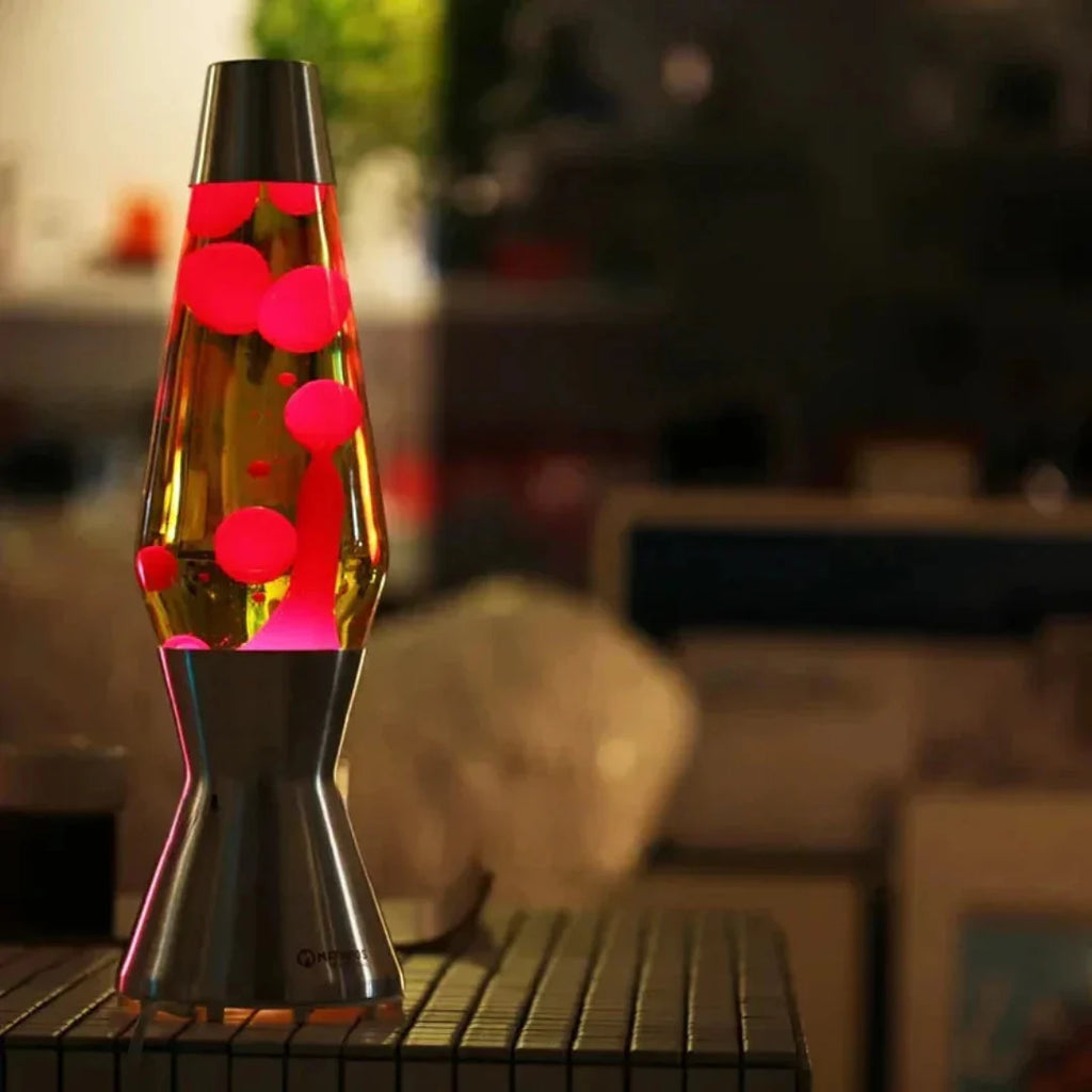 Retro Style Lava Motion Lamp Colour Changing Light