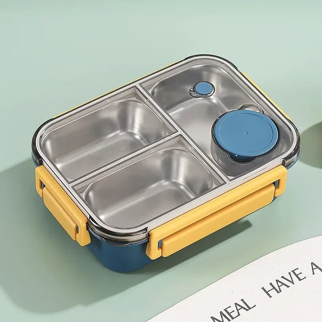 Portable Thermal Food Container Secure Leak-Proof Lunch Box