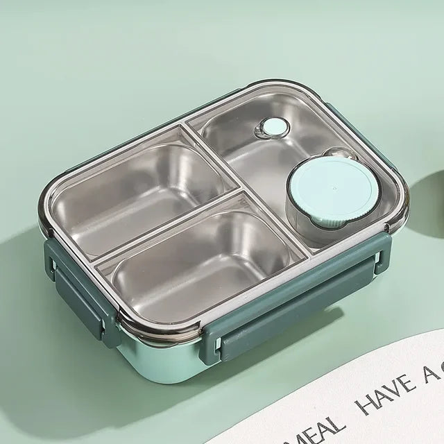 Portable Thermal Food Container Secure Leak-Proof Lunch Box
