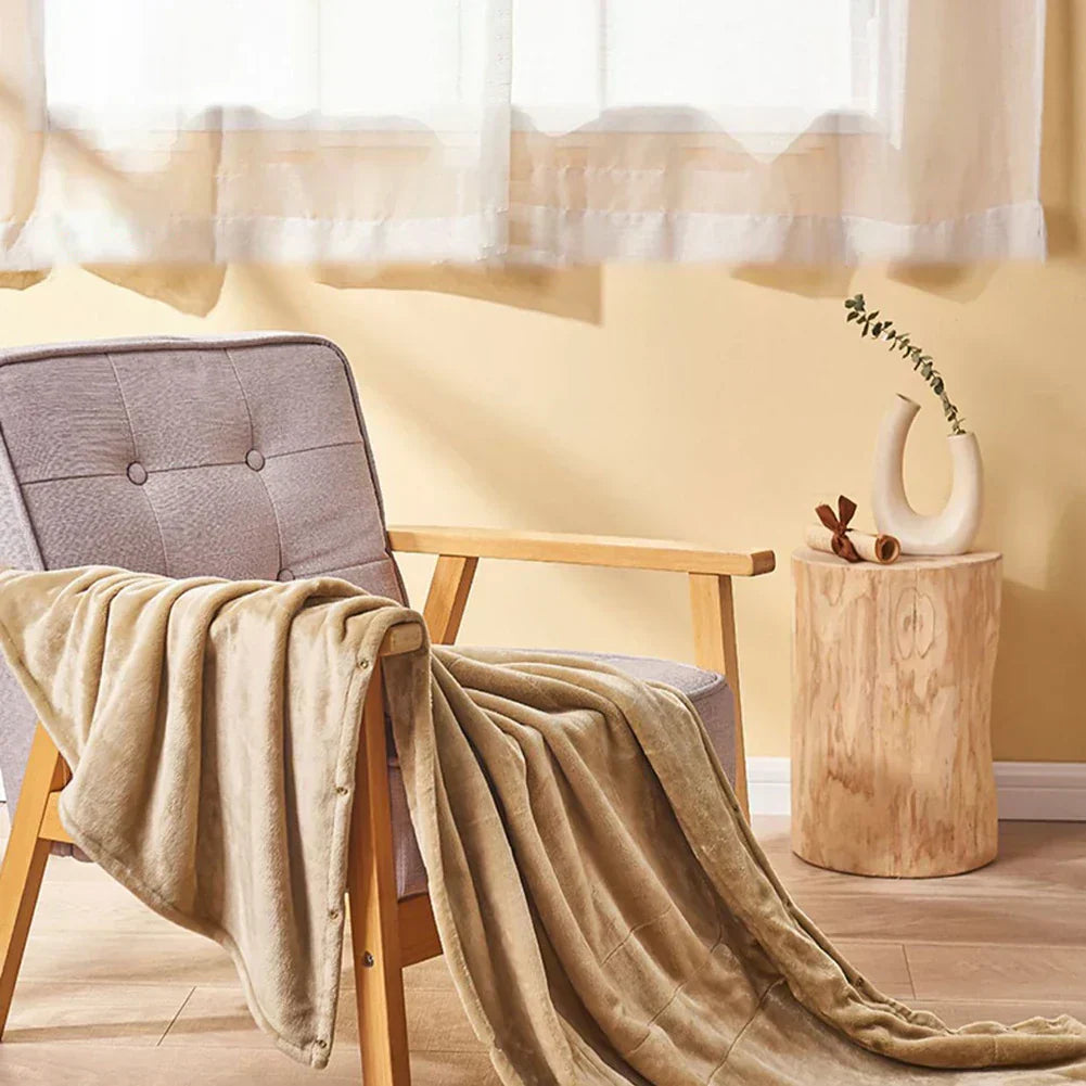 USB Powered Heated Blanket Personal Warmth for Home & Office