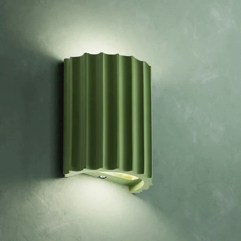 Modern Ribbed Wall Light Minimalist Scandinavian Wall Lighting