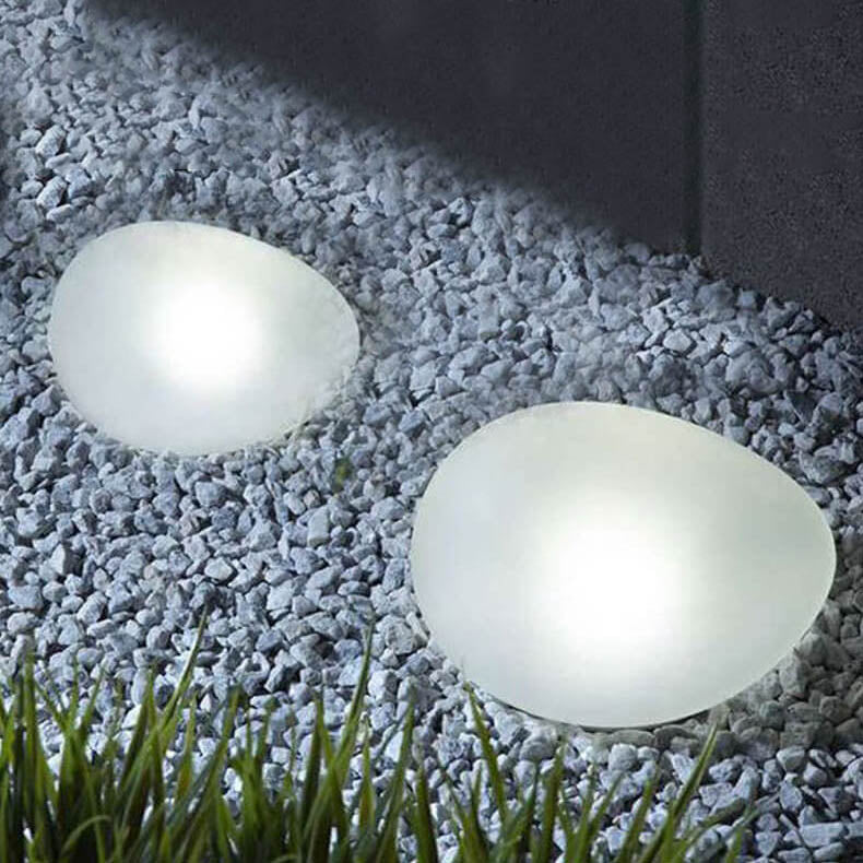 Solar Garden Pebble Light Outdoor Pathway & Patio Lighting
