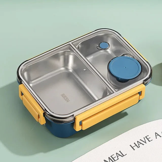 Portable Thermal Food Container Secure Leak-Proof Lunch Box