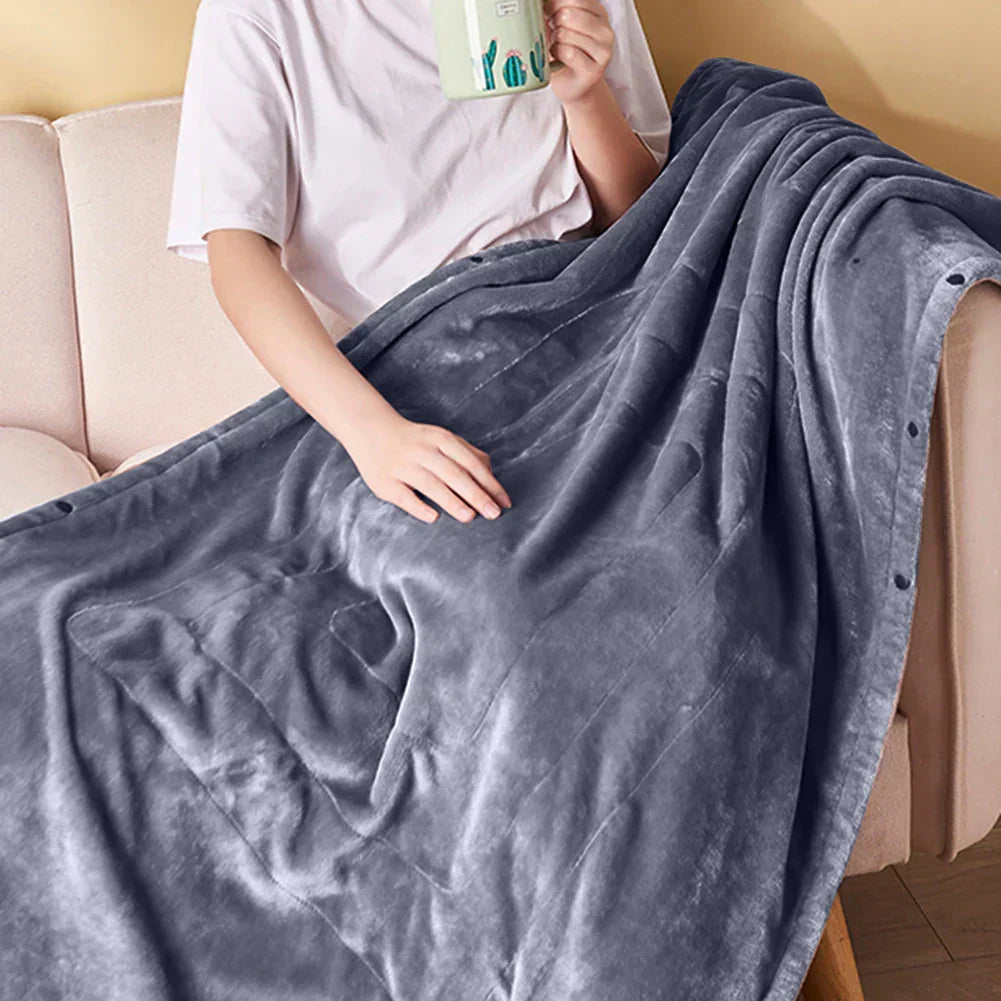 USB Powered Heated Blanket Personal Warmth for Home & Office
