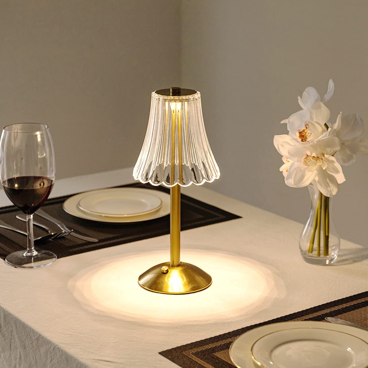 Rechargeable Tri-Colour Table Lamp Ambient Light