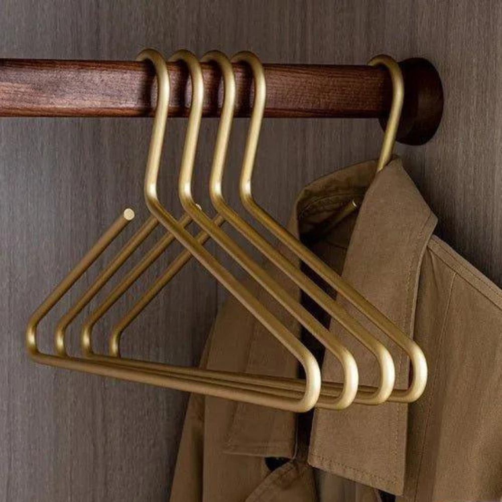 5-Piece Non-Slip Clothes Hanger Set Slim Wardrobe Organisers