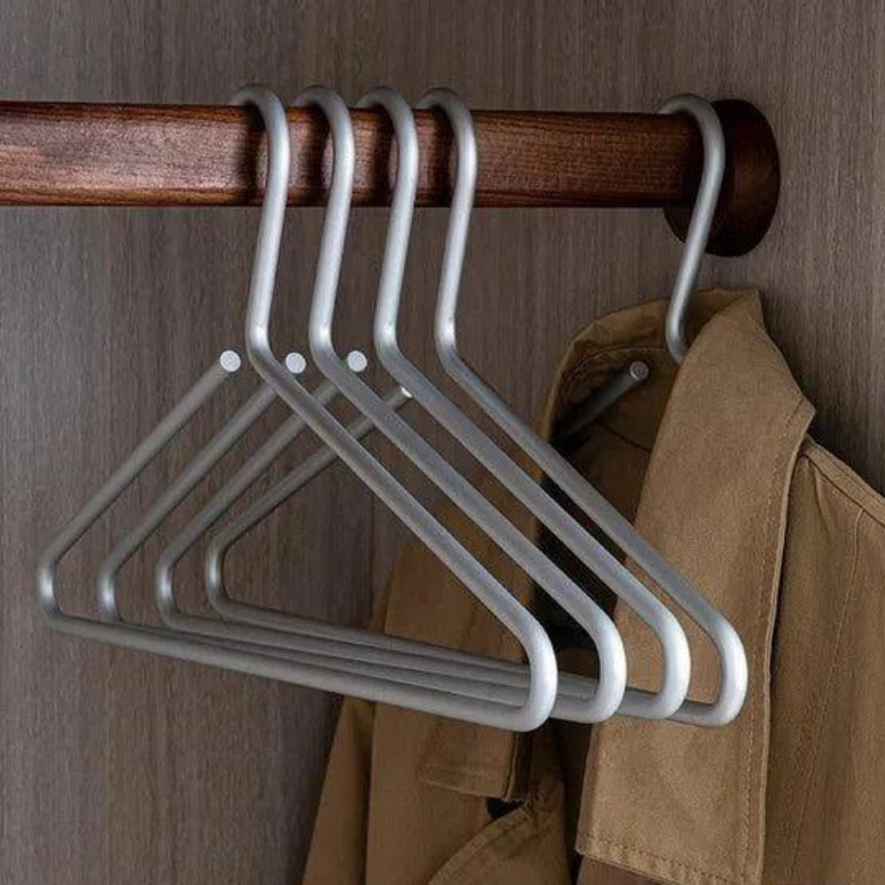 5-Piece Non-Slip Clothes Hanger Set Slim Wardrobe Organisers