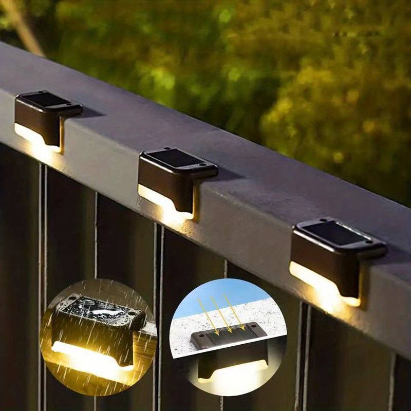 Wireless Solar LED Wall Light Auto Dusk Sensor Outdoor