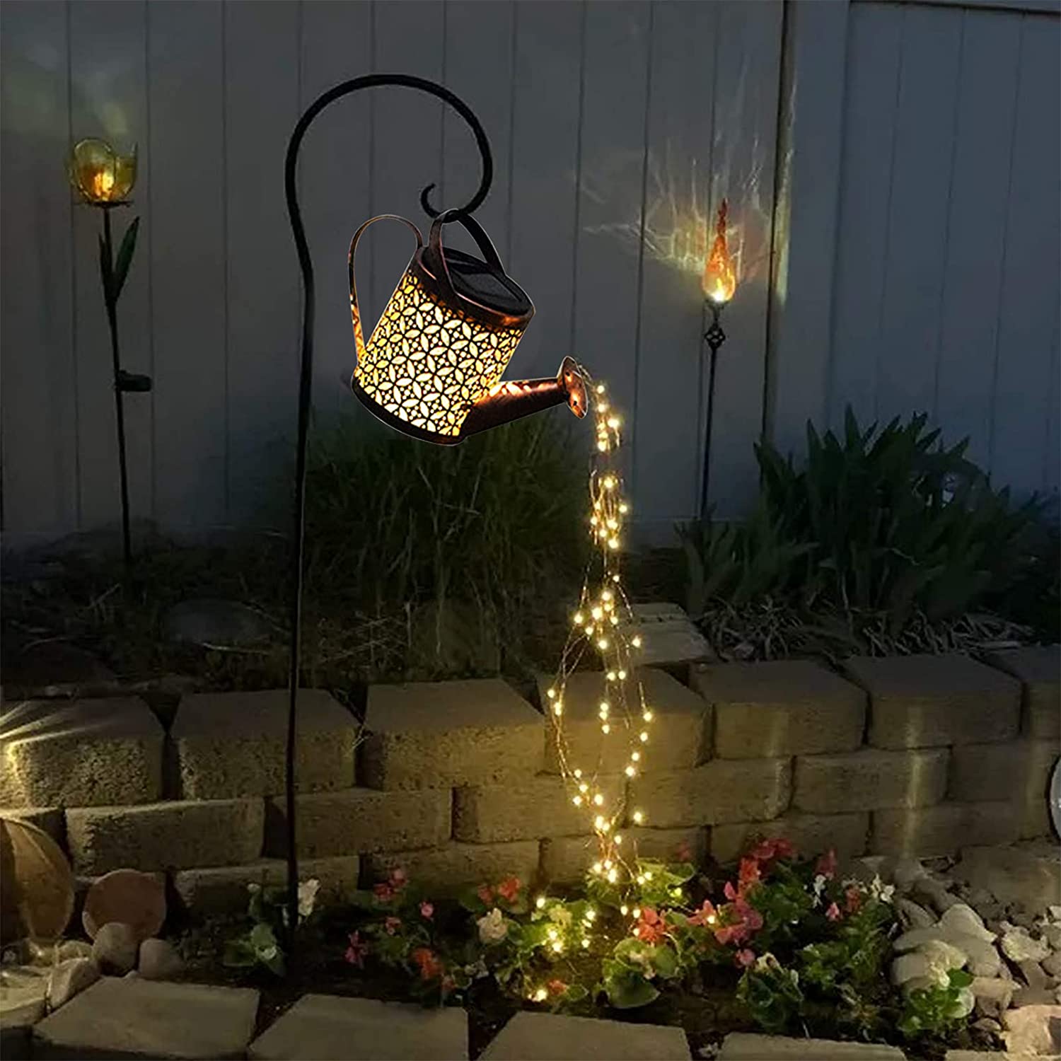 Solar Outdoor Garden Light Decorative LED Stake Lamp