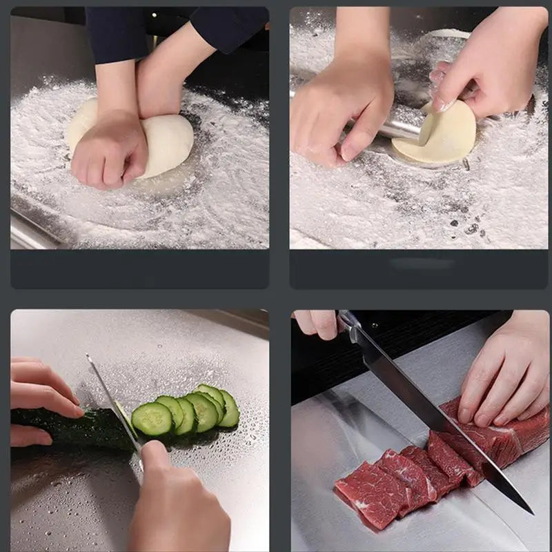 Kitchen Cutting Board Non-Slip Spill-Resistant Surface