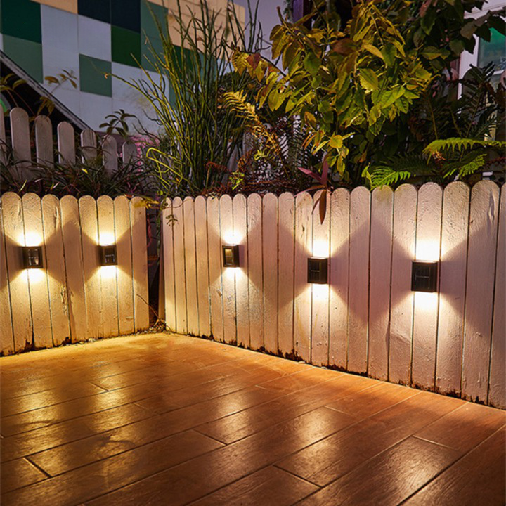 Outdoor Solar Wall Light Automatic LED Garden Light