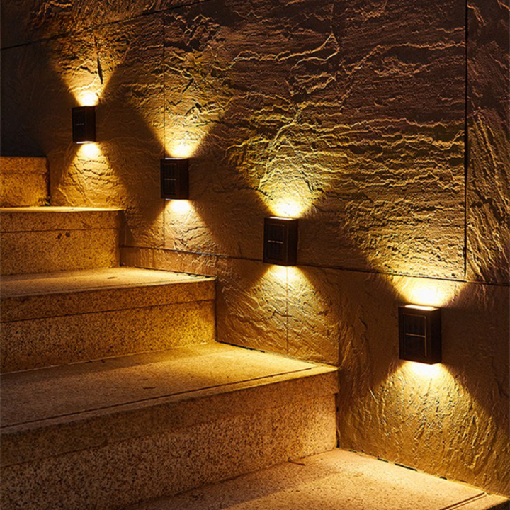 Outdoor Solar Wall Light Automatic LED Garden Light