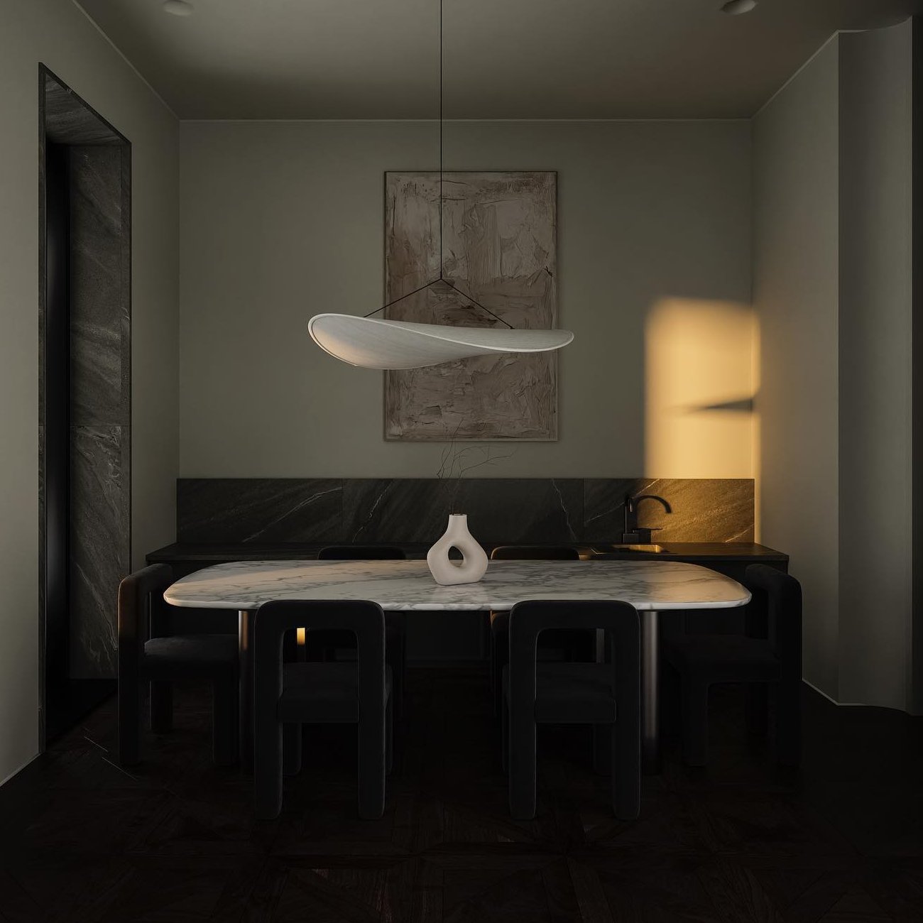 Avenor Sculptural Pendant Light