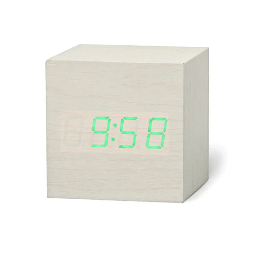 Mini LED Digital Alarm Clock with Date & Temperature