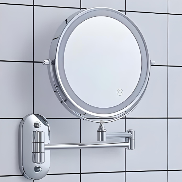 Rechargeable LED Vanity Mirror with Adjustable Light
