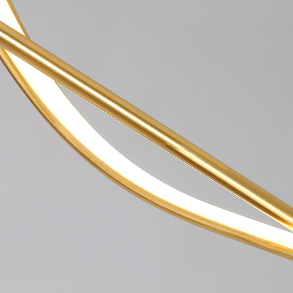 Solenne Wave Linear Pendant Light