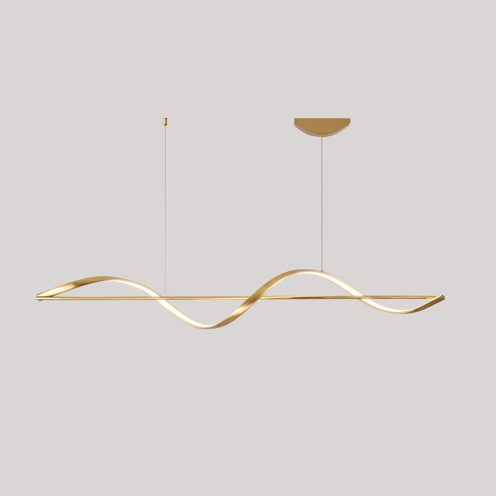Solenne Wave Linear Pendant Light