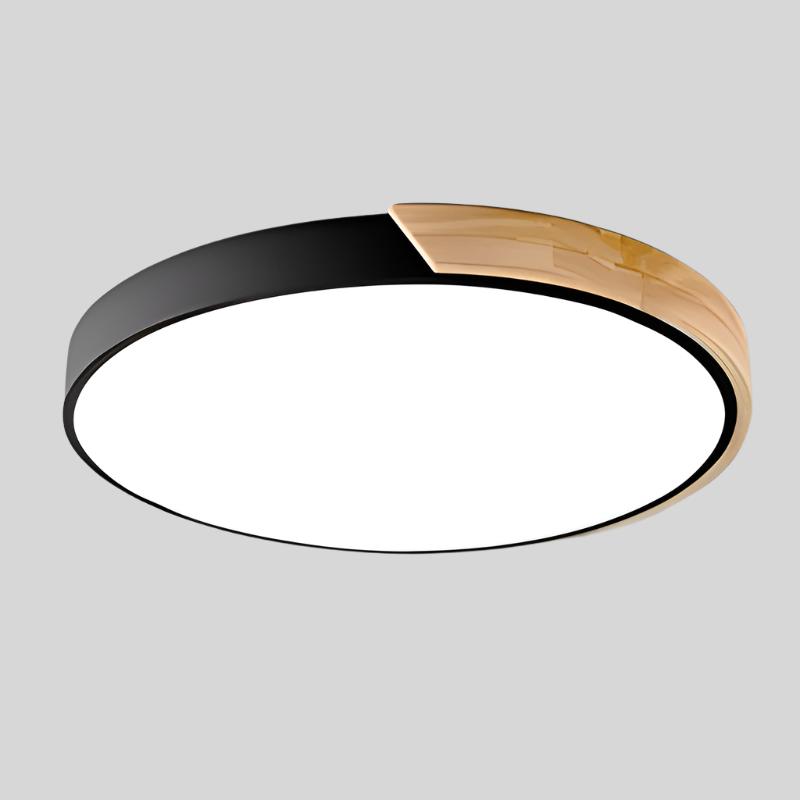 Round Flush Ceiling Light Adjustable LED Lighting for Rooms