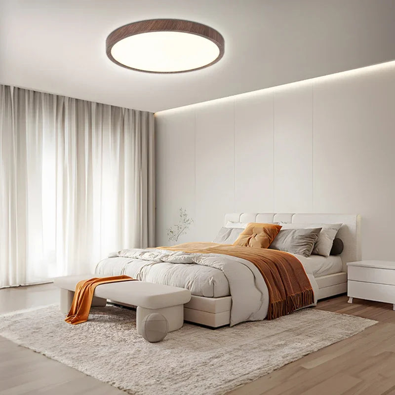 Slim Circular Ceiling Light Dimmable LED with Three Lighting Modes