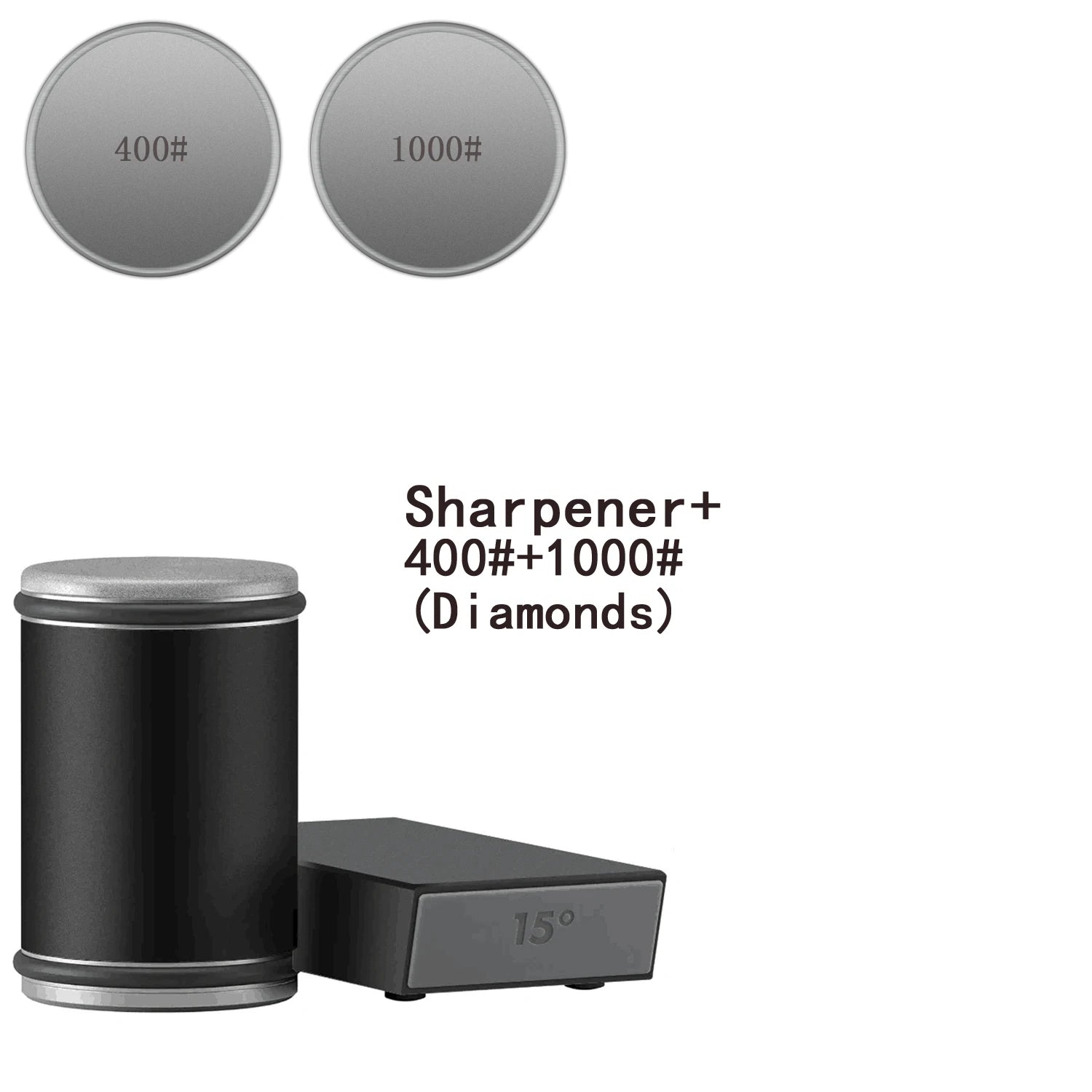 Rolling Knife Sharpener Dual Angle Edge Sharpening Tool