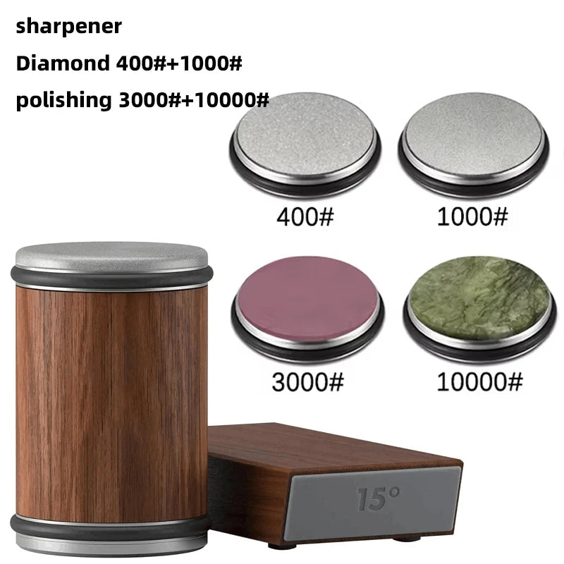 Rolling Knife Sharpener Dual Angle Edge Sharpening Tool