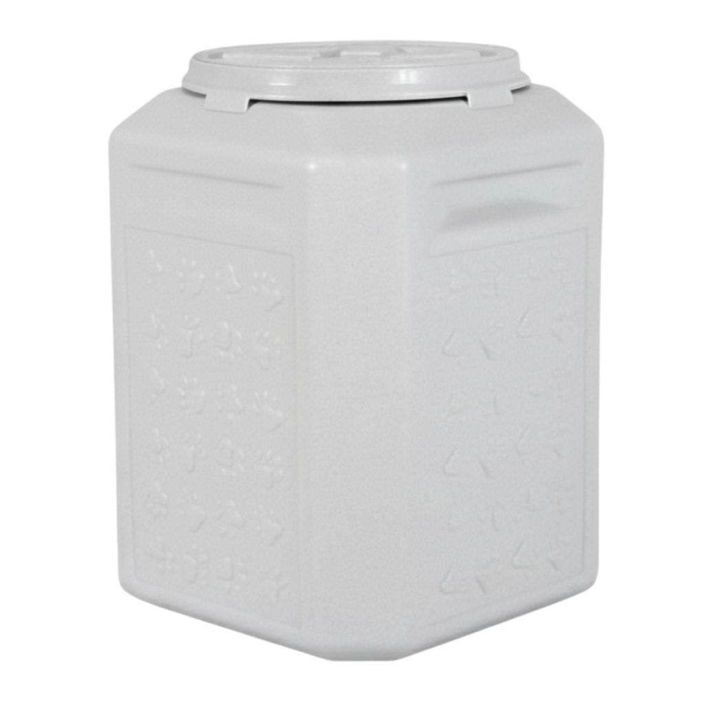 Airtight Pet Food Storage Container with Twist Lock Lid Multi-Size