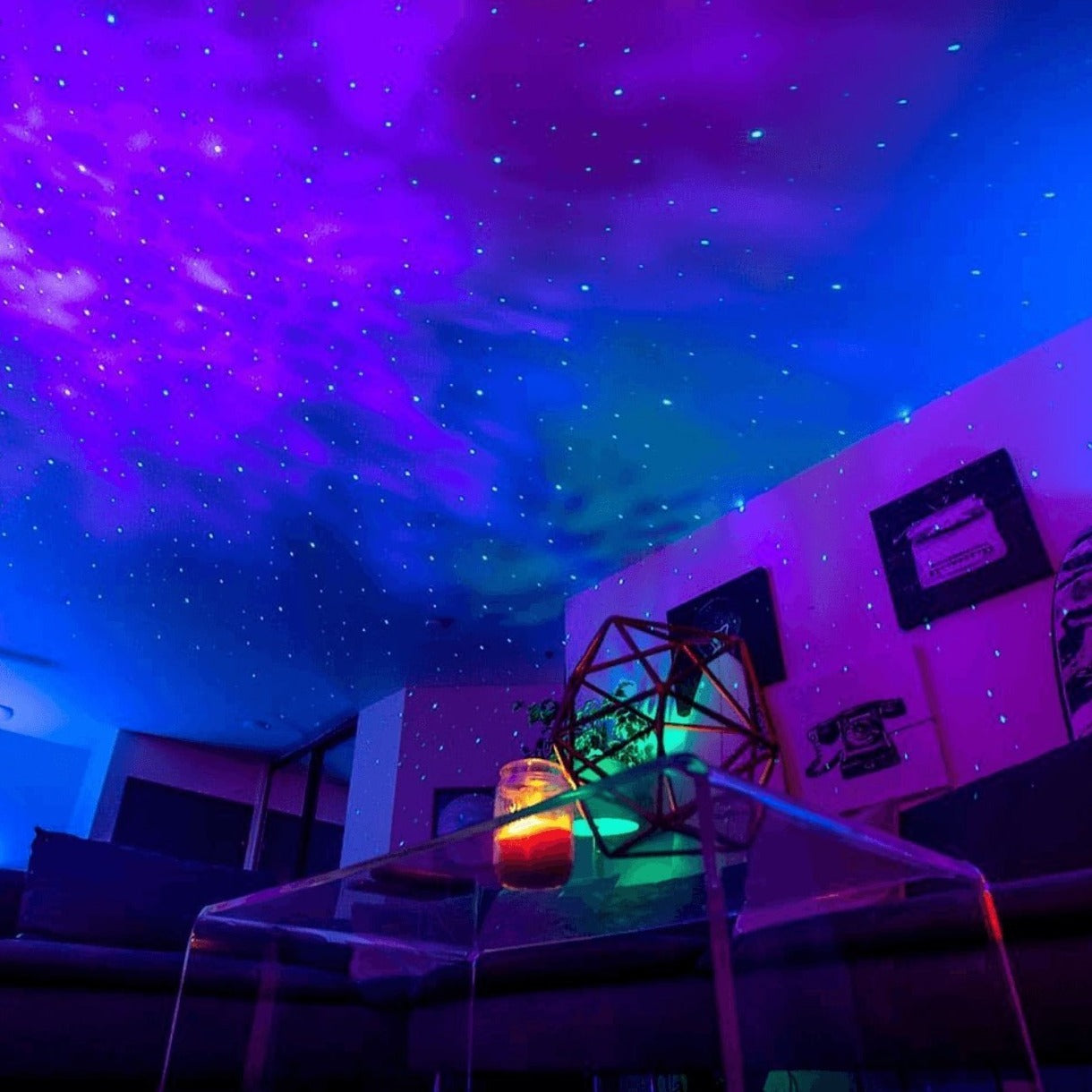 Astronaut Galaxy Light Projector with Remote and Timer