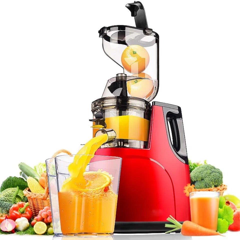 Electric Fast Juicer Wide Chute Whole Fruit Juice Extractor