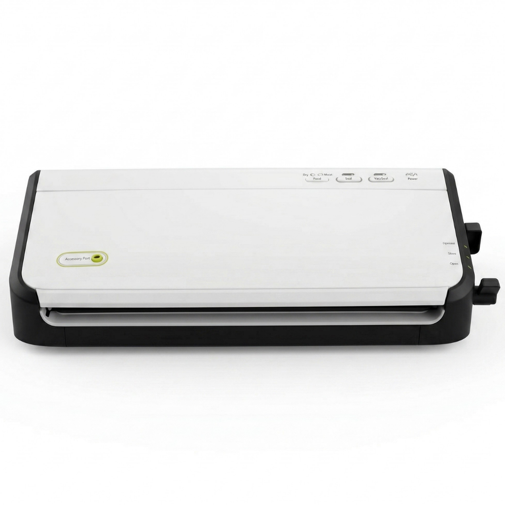 Automatic Vacuum Sealer Machine with Dual Heat Seal and Built-In Cutter
