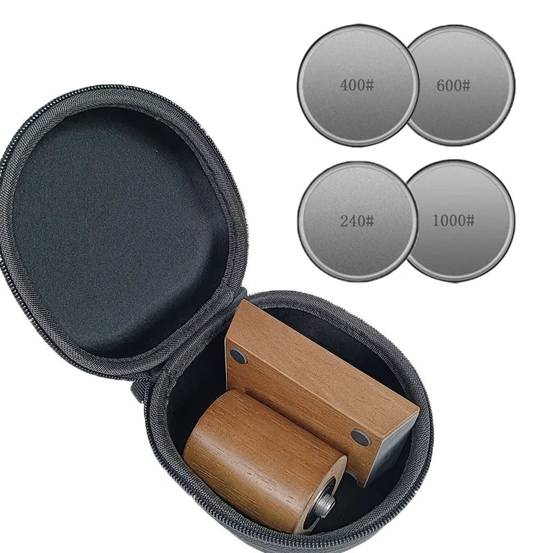 Rolling Knife Sharpener Dual Angle Edge Sharpening Tool