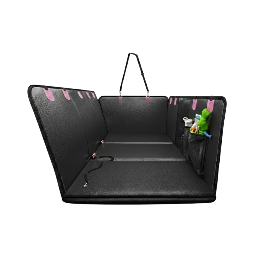 Car Back Seat Extender Hard Base Pet Cover 400 lb Universal Fit