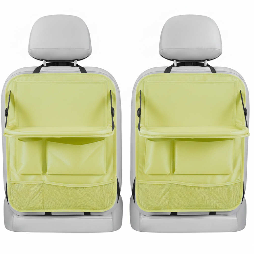 Car Backseat Organizer with Tablet Holder and Storage Pockets