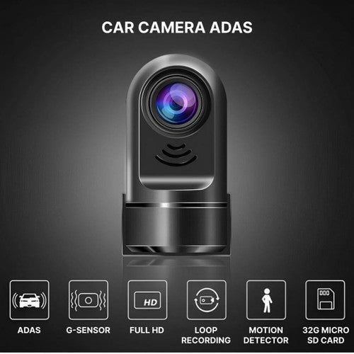 Vehicle Dash Camera AI Parking Alerts, GPS Tracking, Night Recording
