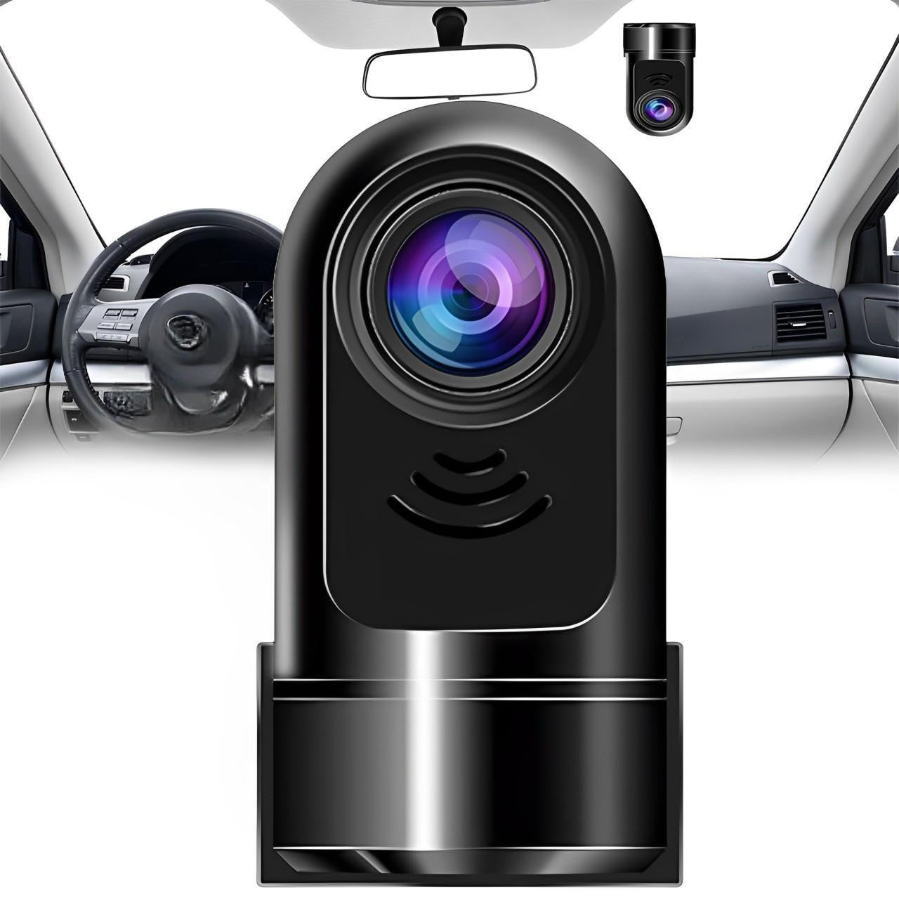 Vehicle Dash Camera AI Parking Alerts, GPS Tracking, Night Recording