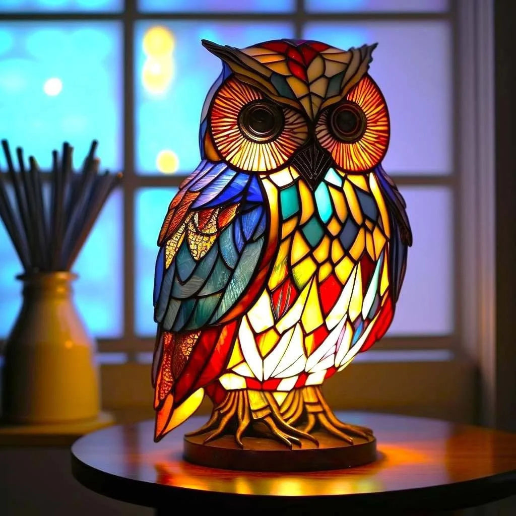 Sculpted Animal Figure Ambient Light Artistic Accent Lamp