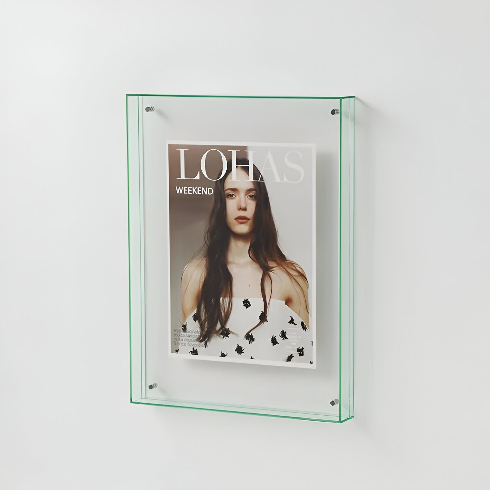 Transparent Colour Photo Frame Modern Minimalist Display