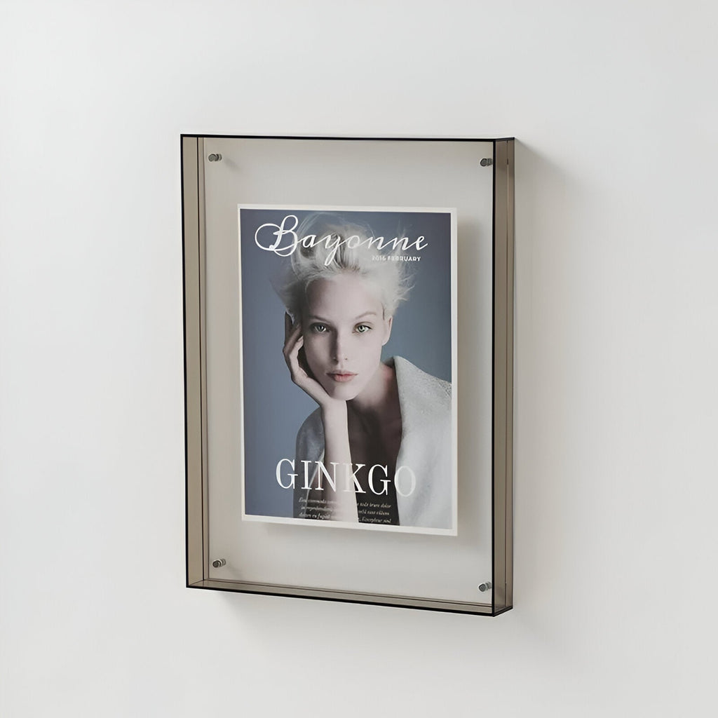 Transparent Colour Photo Frame Modern Minimalist Display