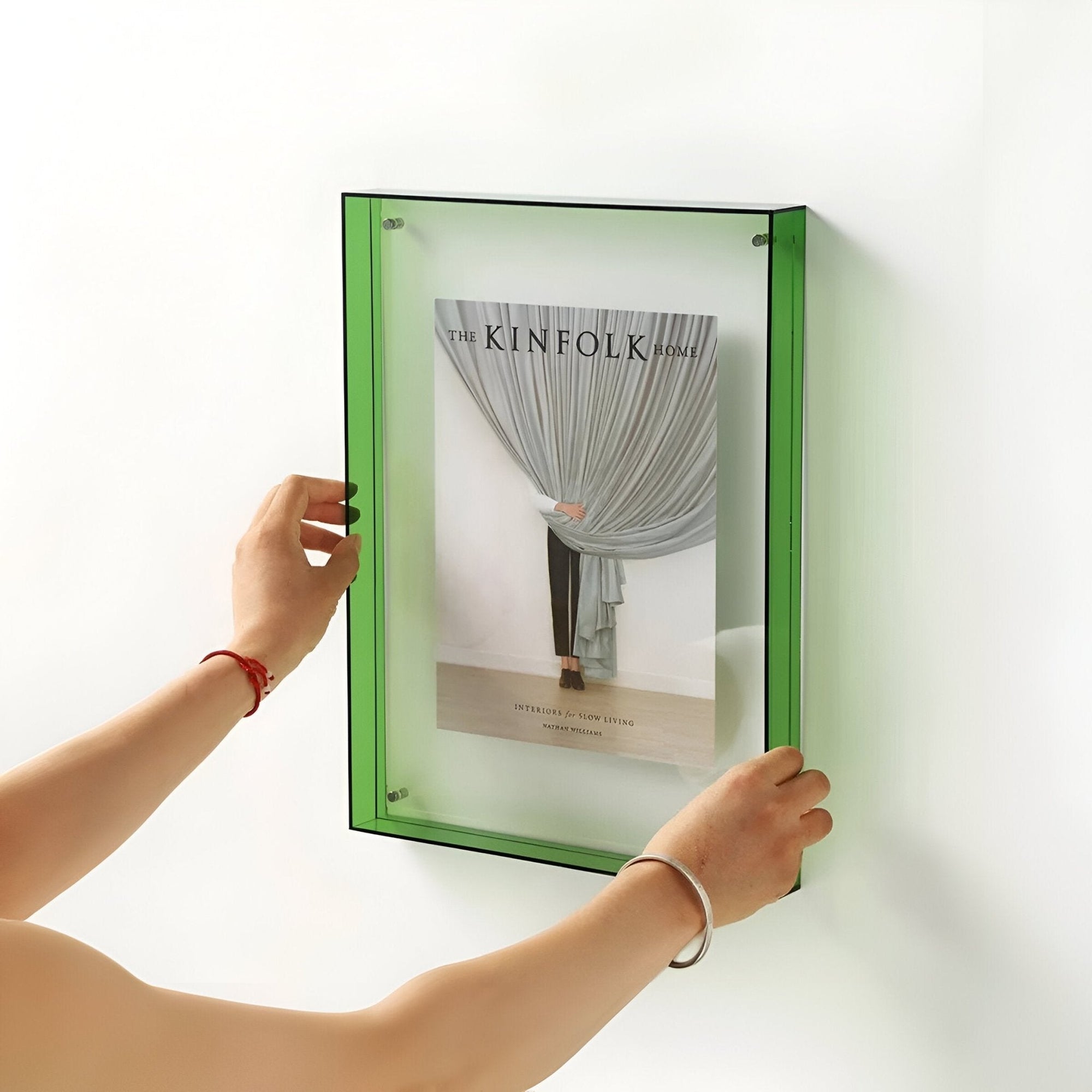 Transparent Colour Photo Frame Modern Minimalist Display