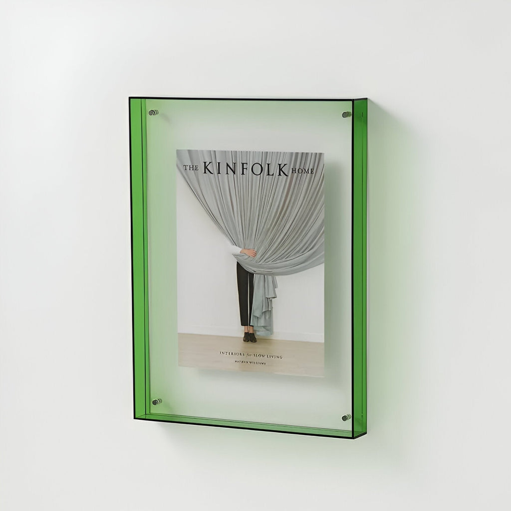 Transparent Colour Photo Frame Modern Minimalist Display