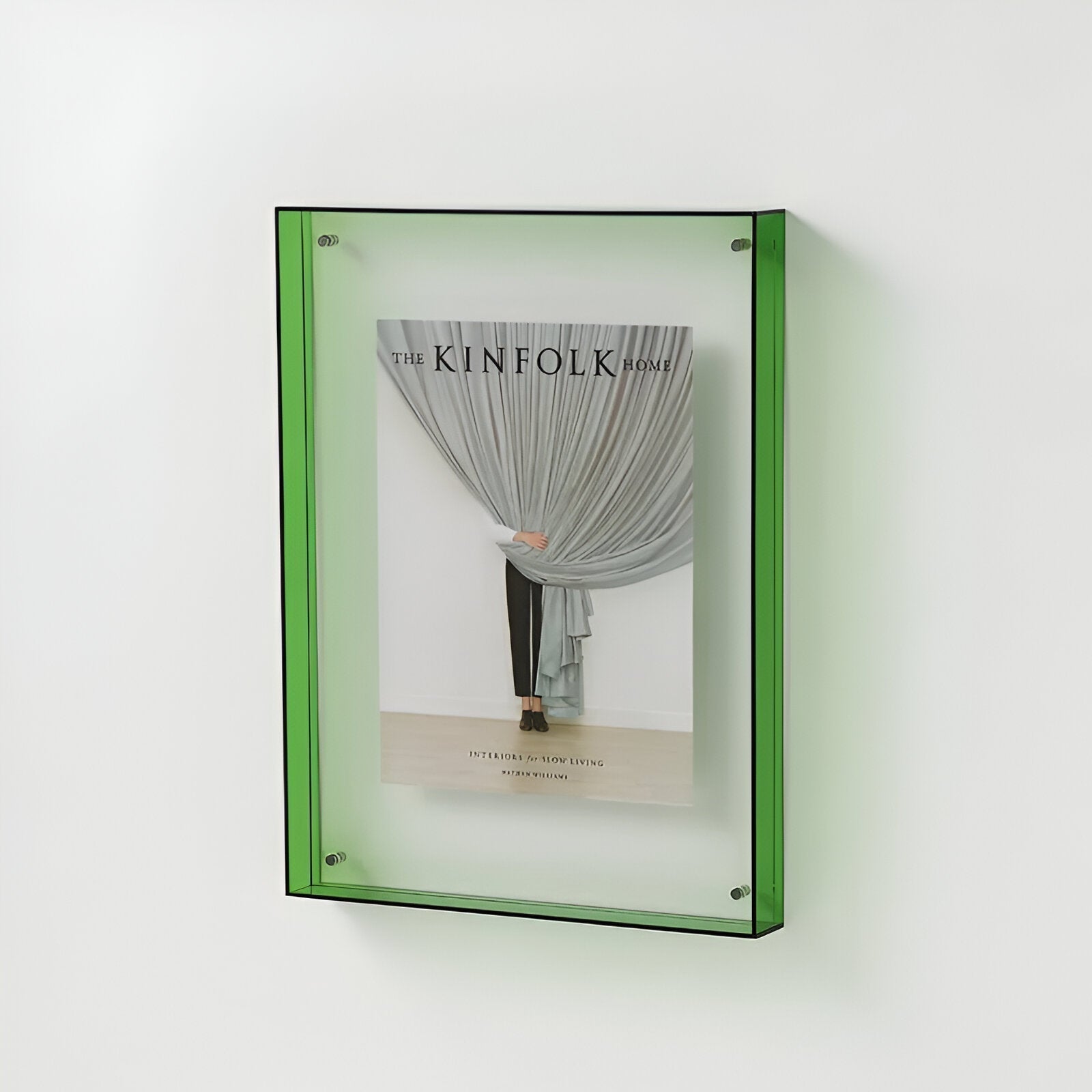 Transparent Colour Photo Frame Modern Minimalist Display