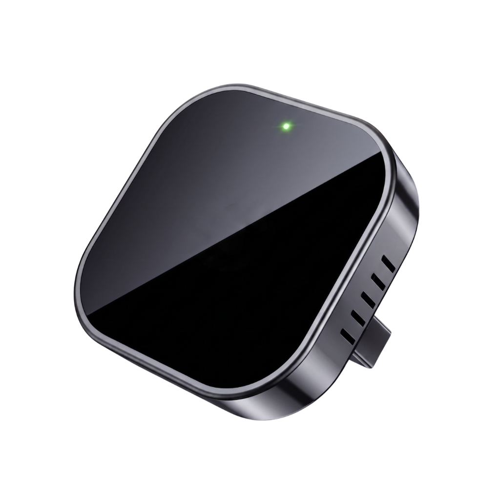 Compact Wireless CarPlay Android Auto USB Adapter with Extension Cable