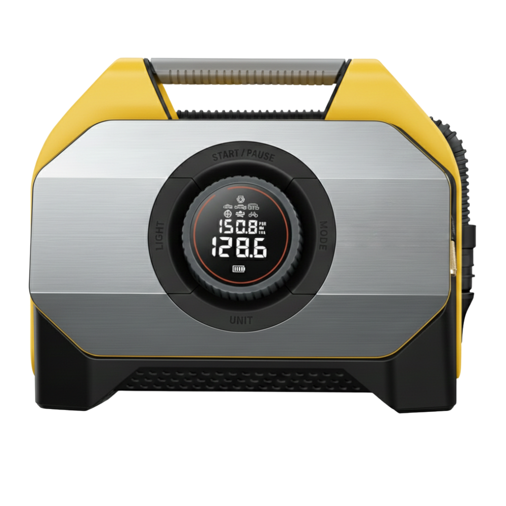 Cordless Tire Inflator Air Compressor Dual Cylinder 160 PSI Max