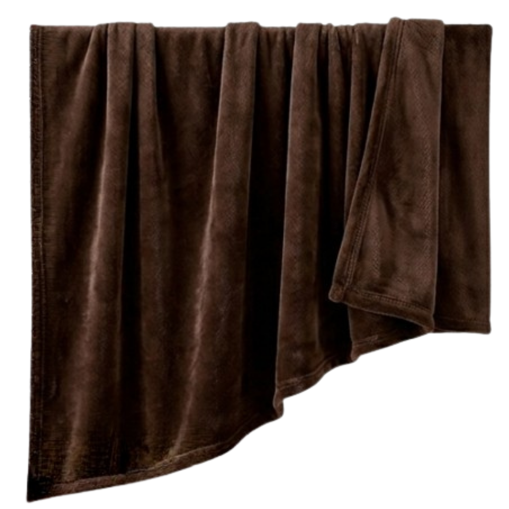 Double-Sided Flannel Fleece Breathable Blanket for All Season Use