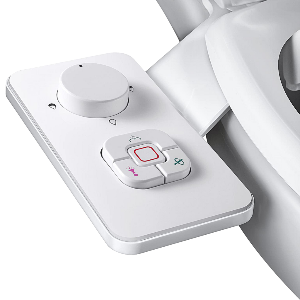 Dual Nozzle Toilet Bidet Attachment with Adjustable Water Pressure