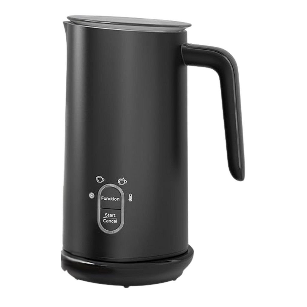 Electric Milk Frother with 4 Programs, Quiet Motor & Large Capacity