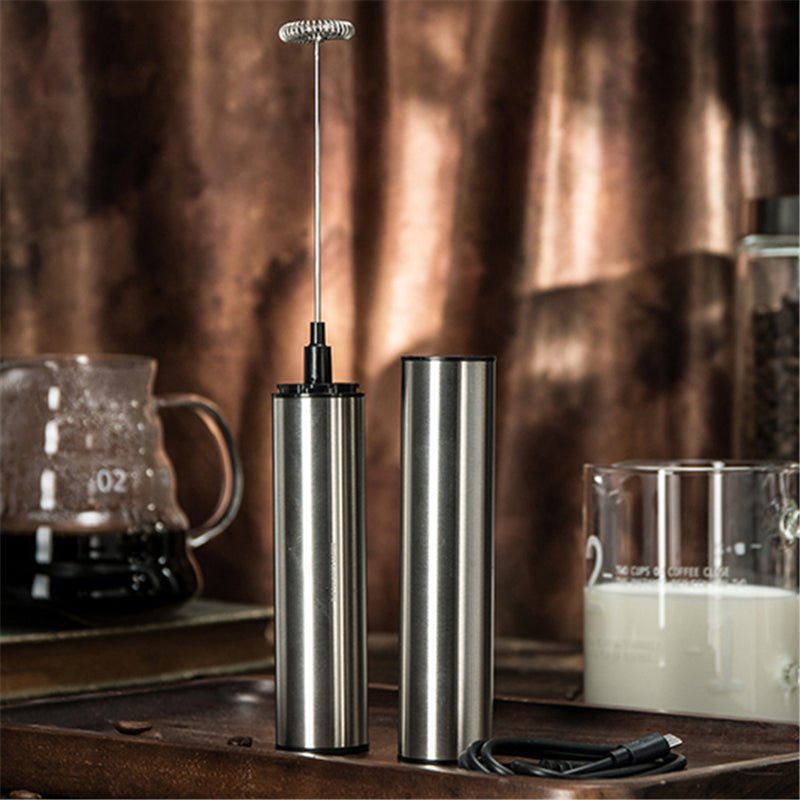 Handheld Milk Frother Cordless Electric Drink Mixer