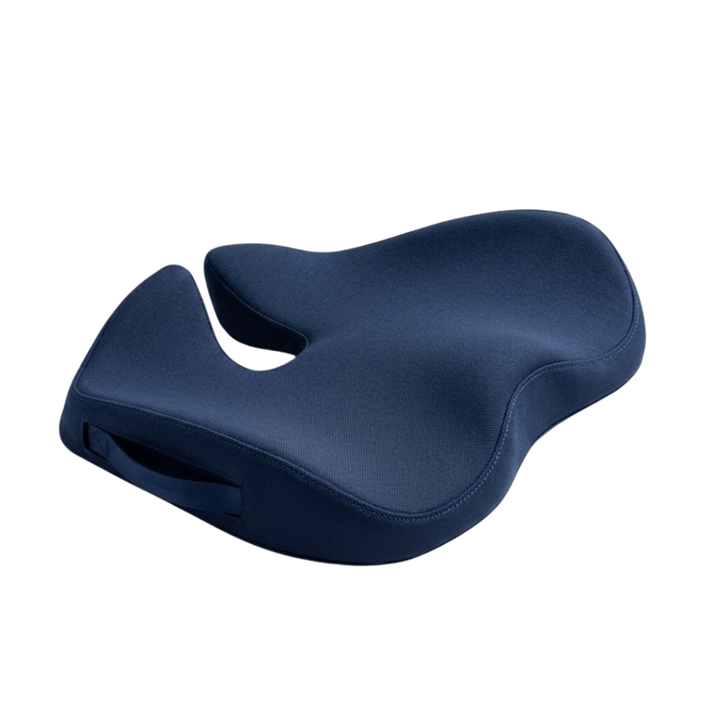 Extra Large Car Seat Cushion Memory Foam with Anti Slip Bottom